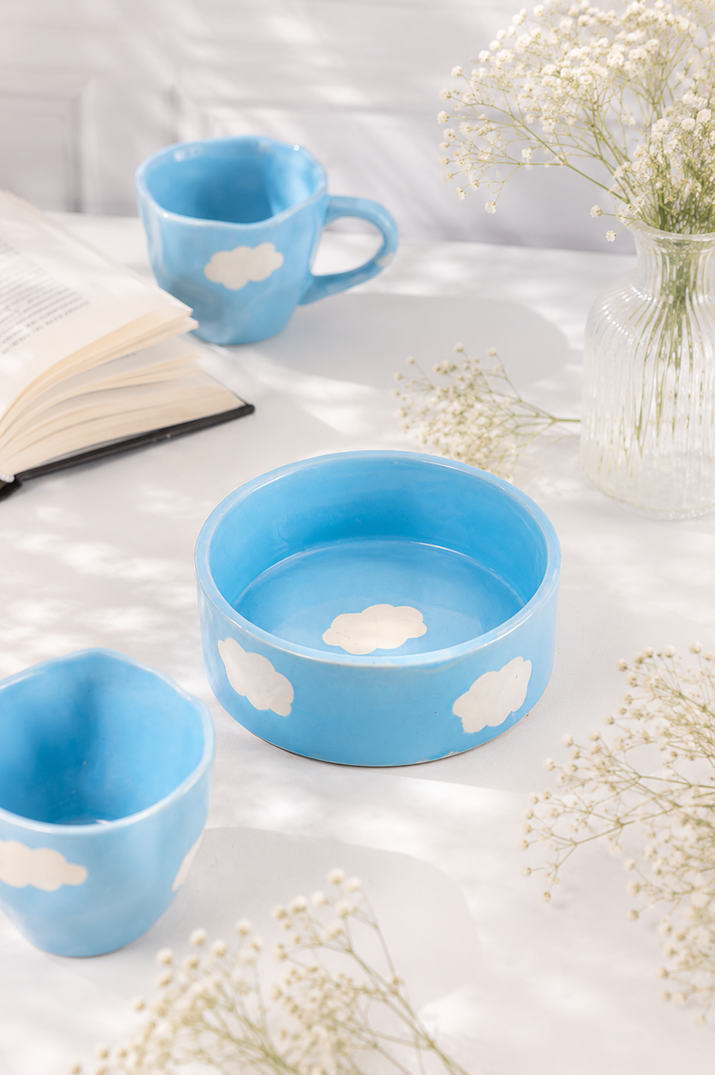 Blue Cloud Breakfast Set