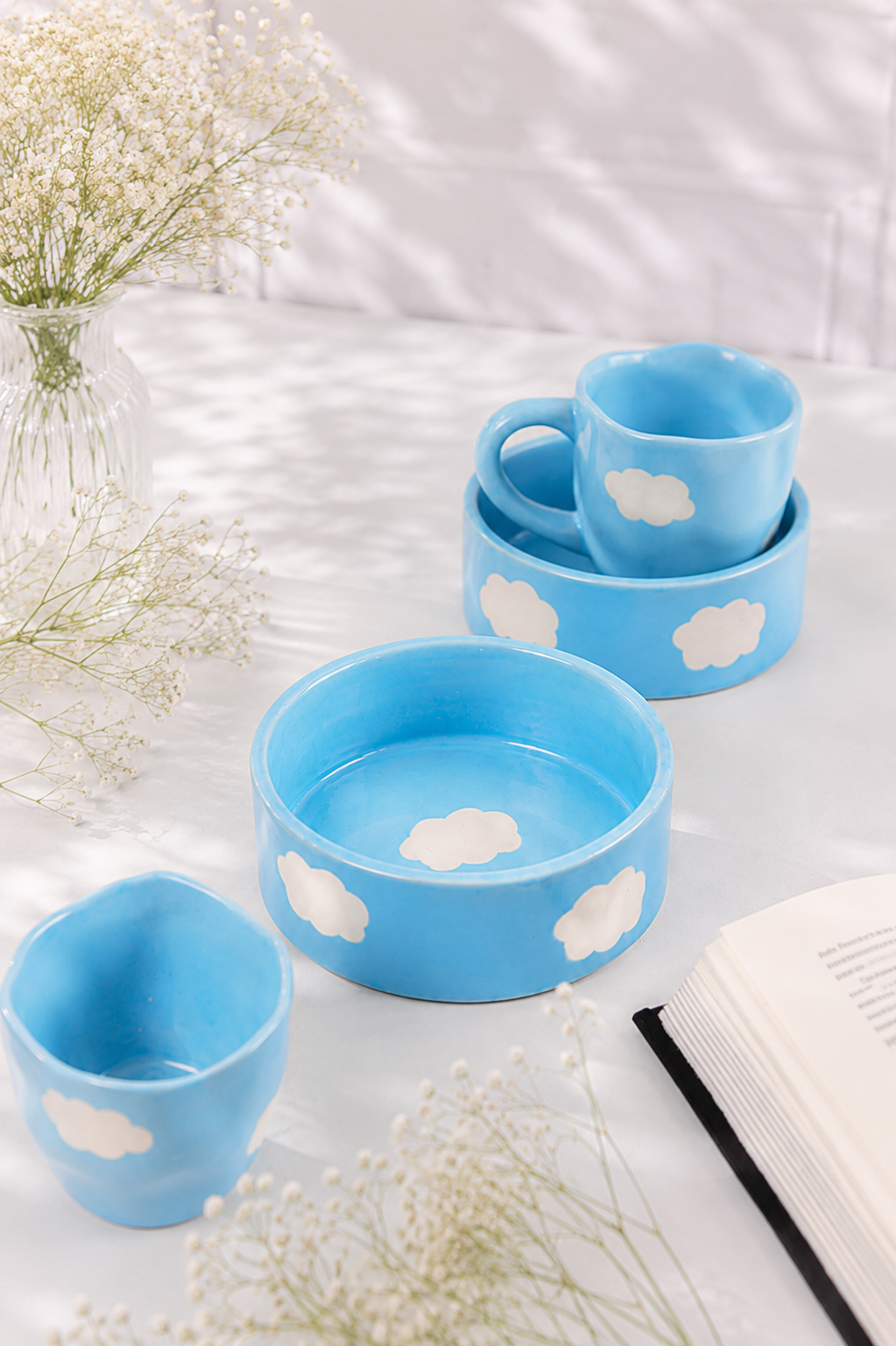 Blue Cloud Breakfast Set