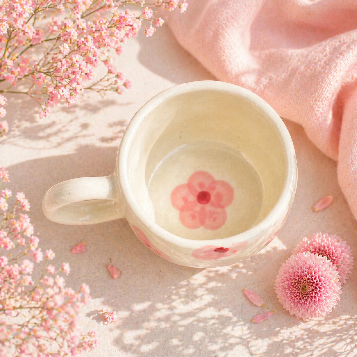 Pink Bloom Mug