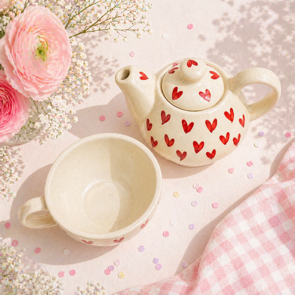 Sweetheart Sip Teapot Set