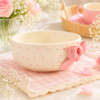 Blush Pink Bow Bowl