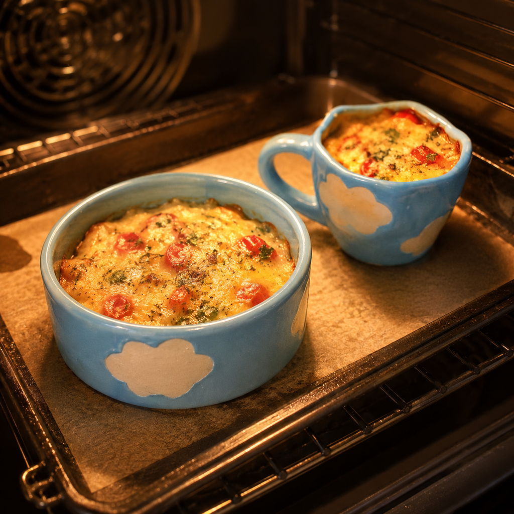 Blue Cloud Breakfast Set