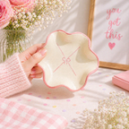 Blush Bow Mug & Coaster Set