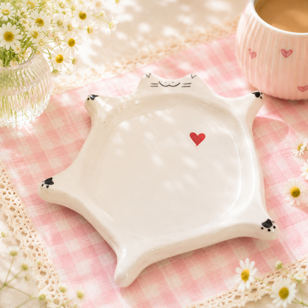 Kitty Ceramic Dish