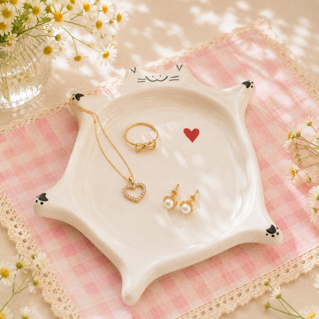 Kitty Ceramic Dish