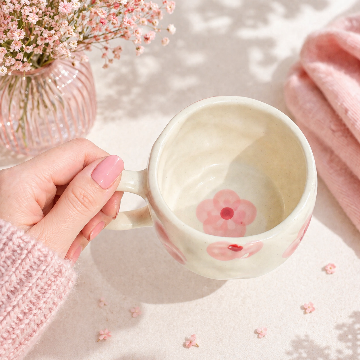 Pink Bloom Mug