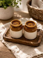 Rustic Barni Salt & Pepper Set