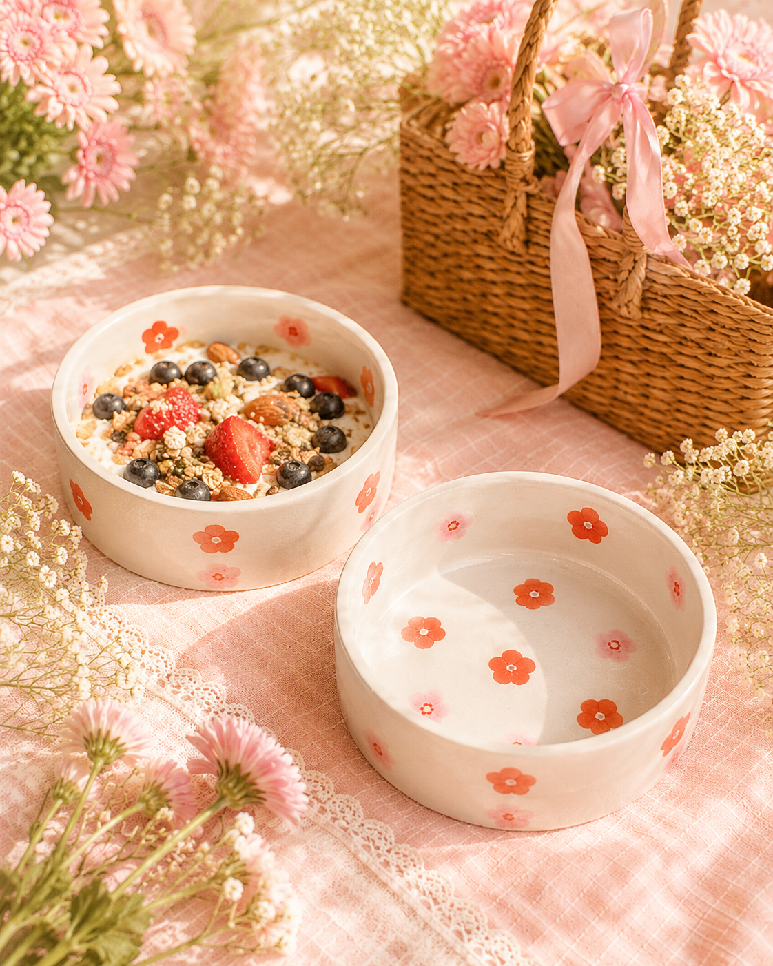Floral Breakfast Bowl