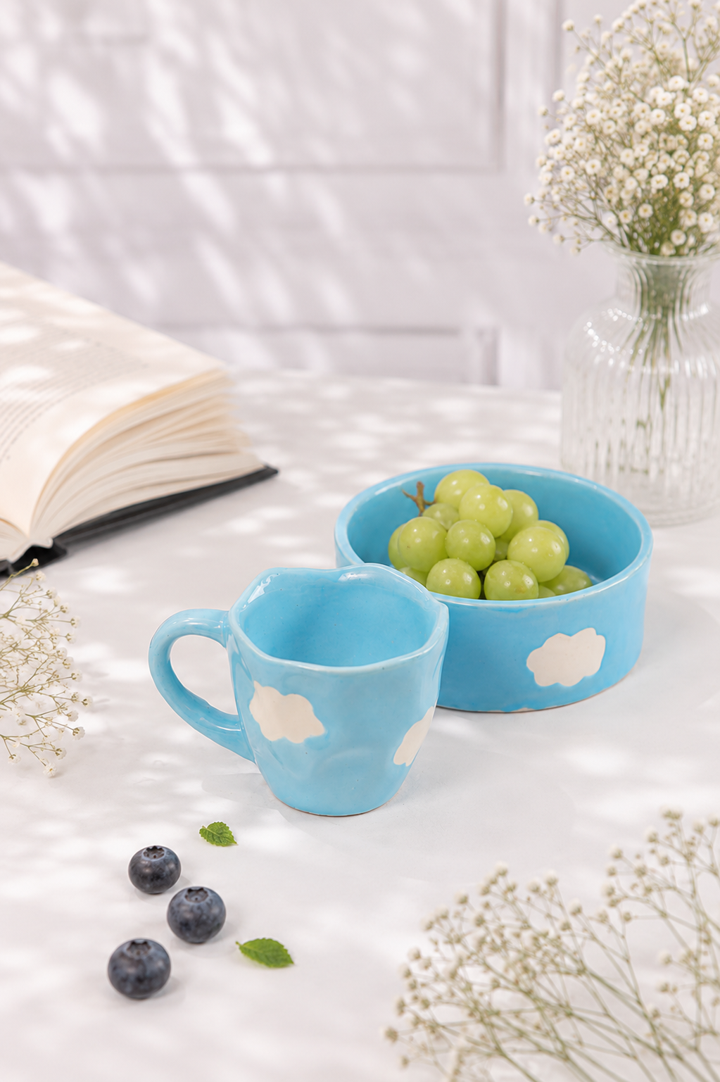 Blue Cloud Breakfast Set