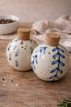 Blue Blossom Salt & Pepper Set