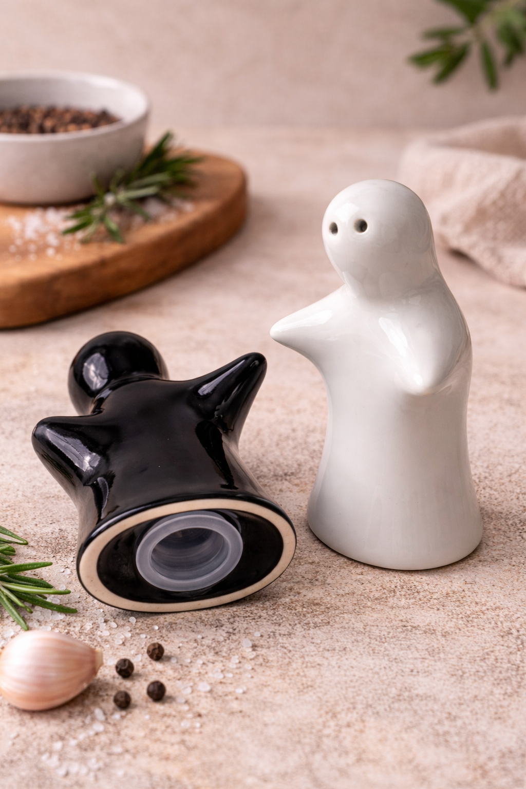 Hugging Ghost Salt & Pepper Set