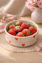 Sweetheart Checked Bowl