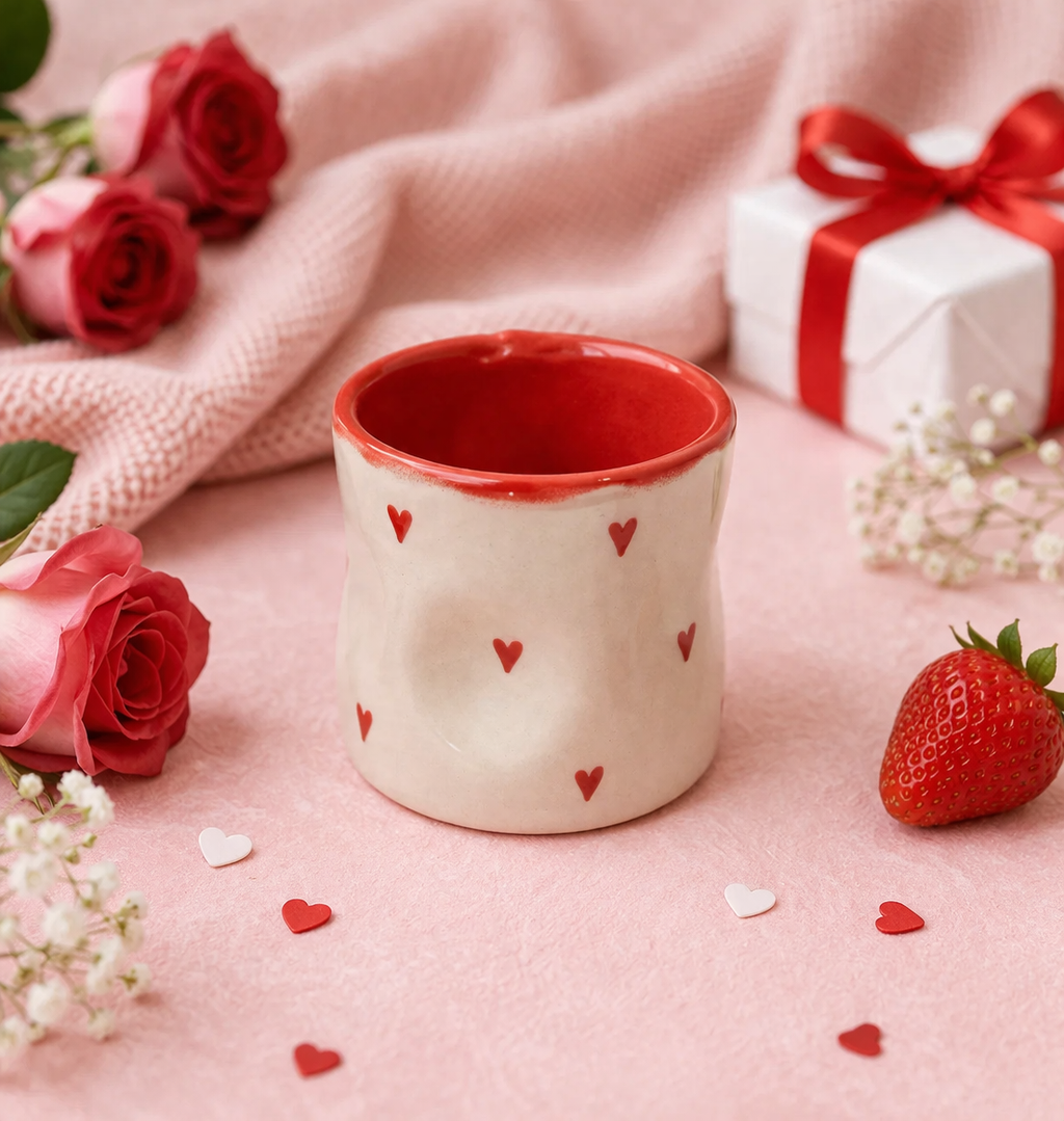 Crimson Love Pinched Tumbler