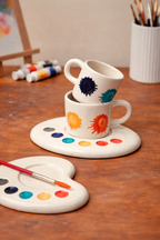 Artist’s Palette Cup Saucer Set
