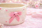 Blush Bow Matcha Set