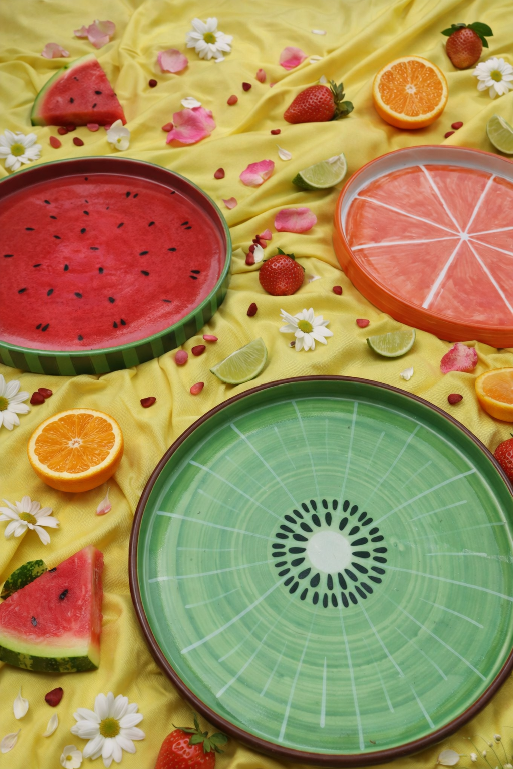 Fruity Fiesta Plates Set