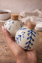 Blue Blossom Salt & Pepper Set