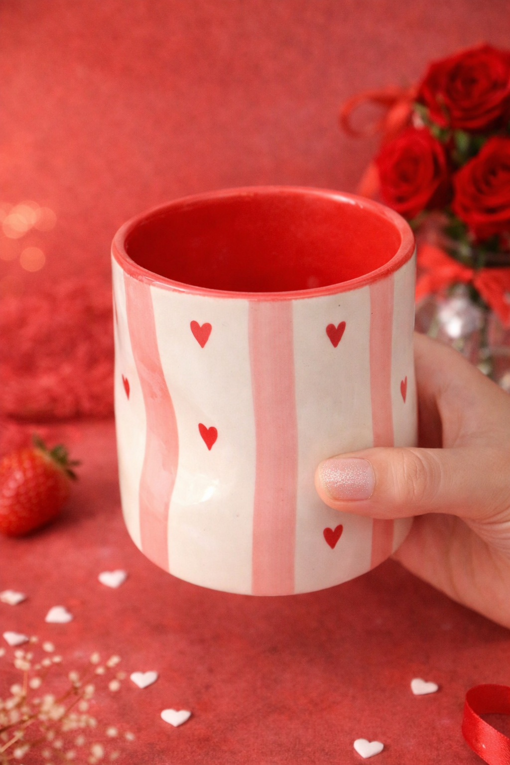 Blush Hug Pinch Tumbler