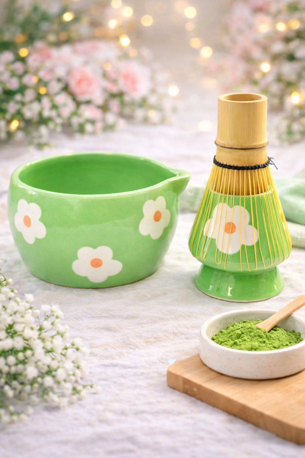 Meadow Bloom Matcha Set