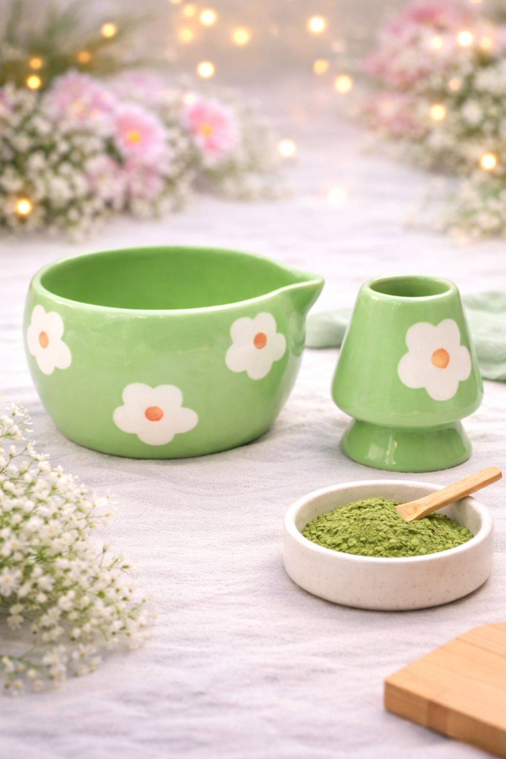 Meadow Bloom Matcha Set