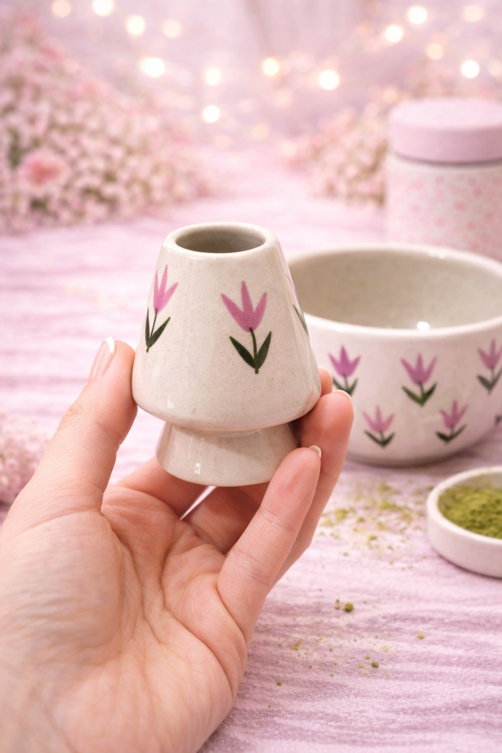 Lavender Bloom Matcha Set