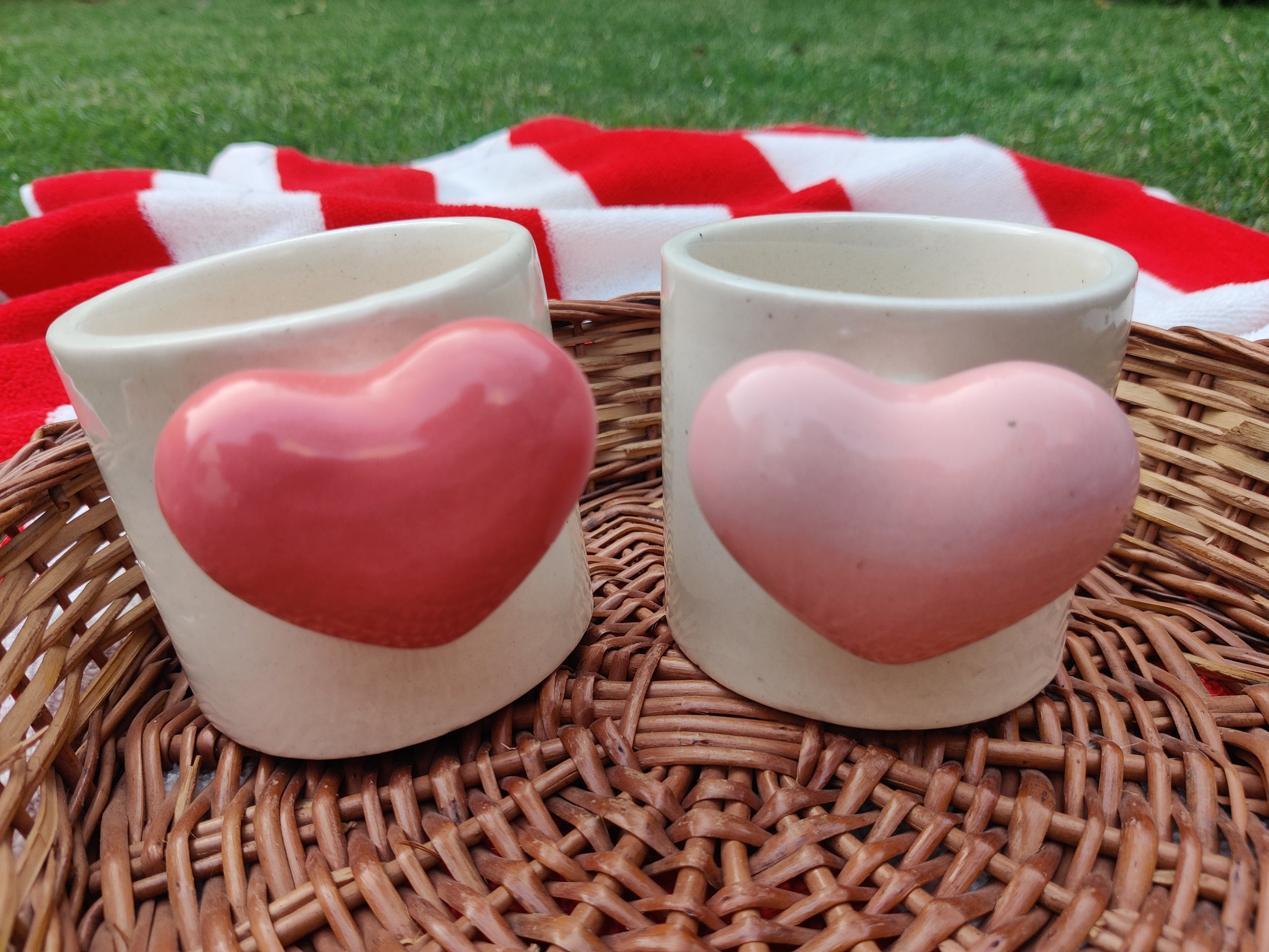 Twin Hearts Coffee Set