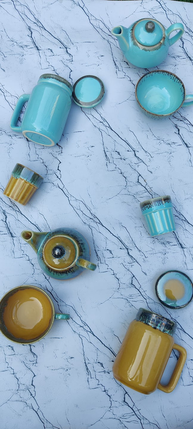 Sunshine & Sky Tea Set