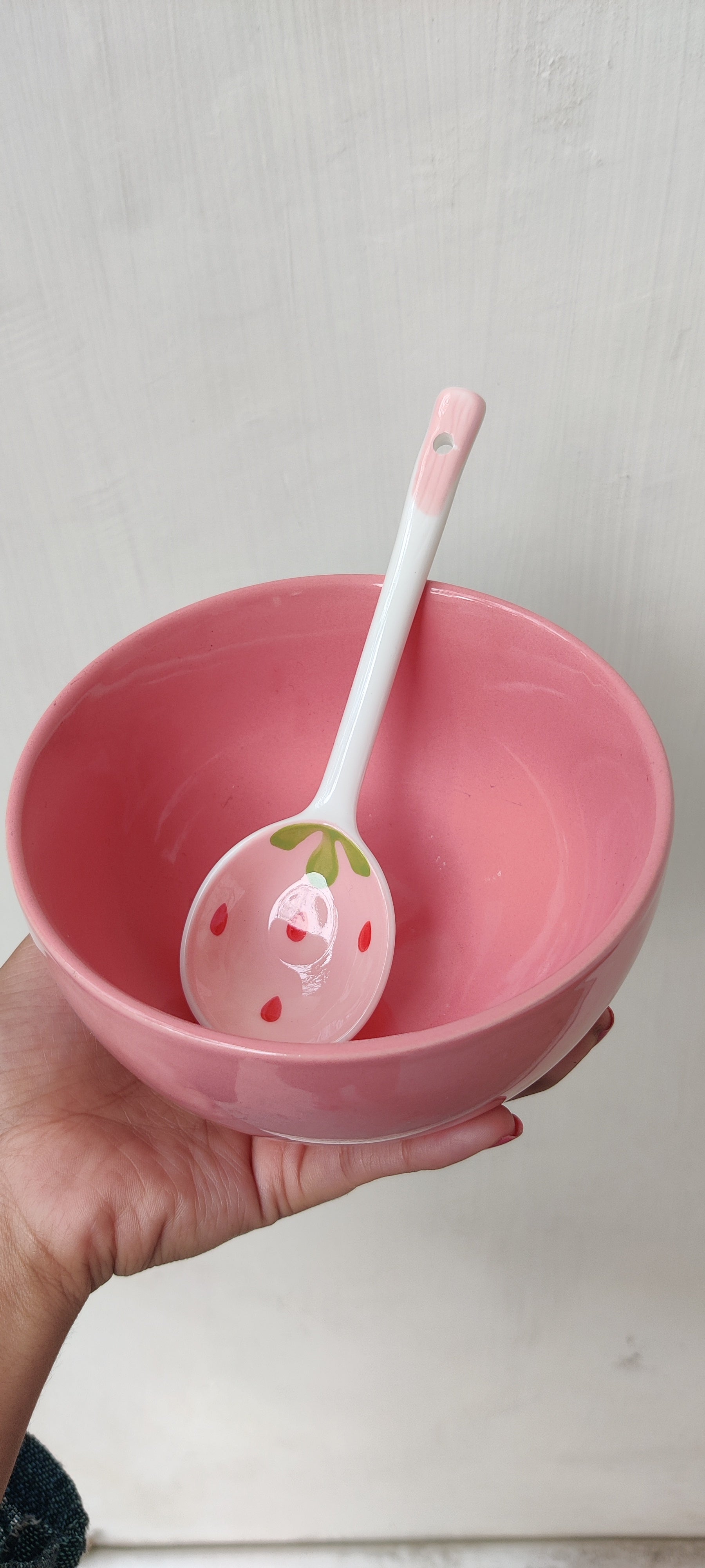 Sugar Pink Bowl Set