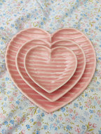 Candy Heart Plate Set Of 3