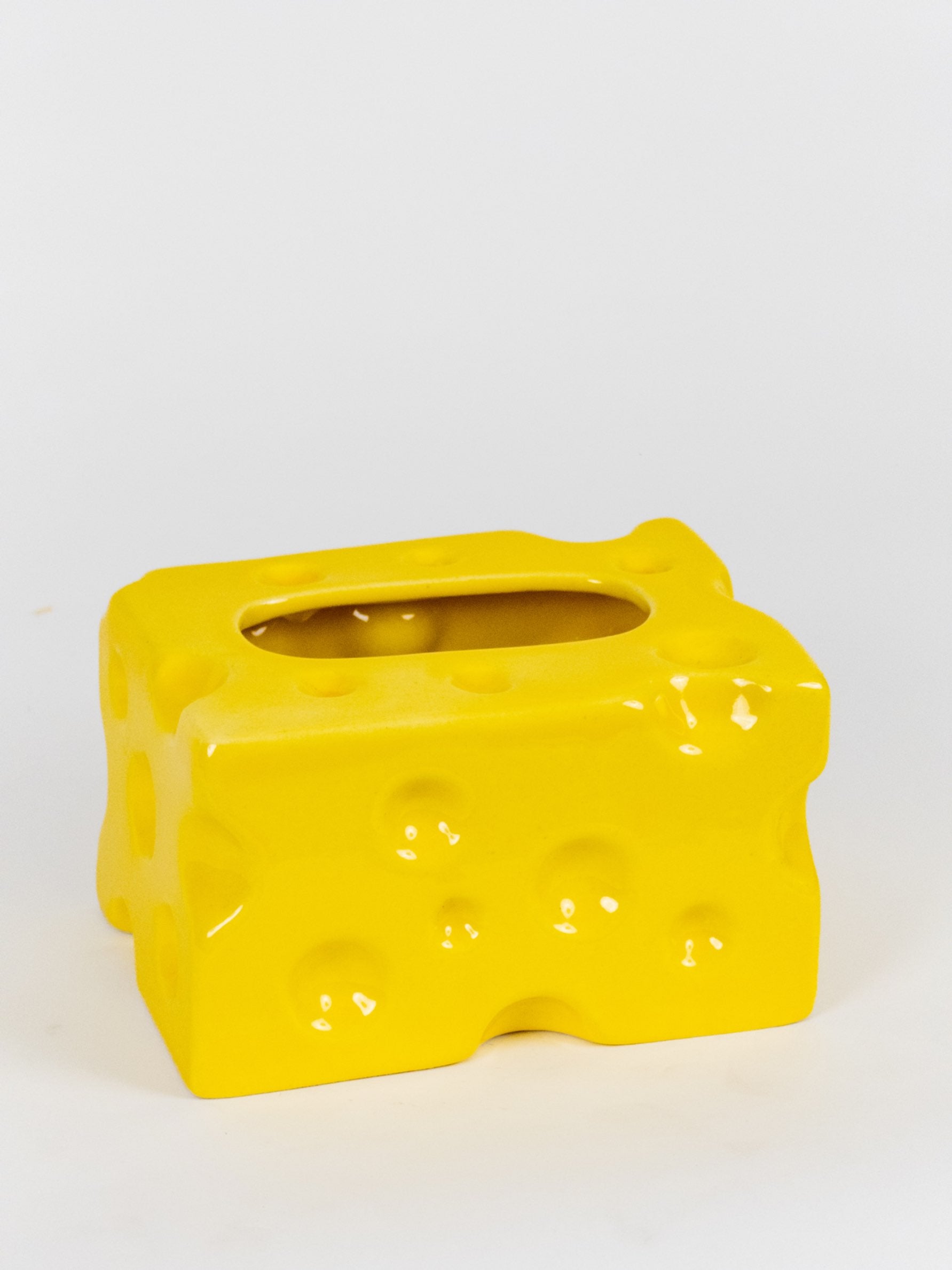 Cheddar Chunk Tissue Holder