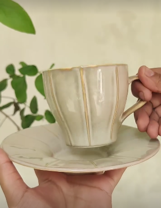 Toffee Glow Cup Saucer