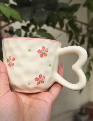 Floral Pour Cup