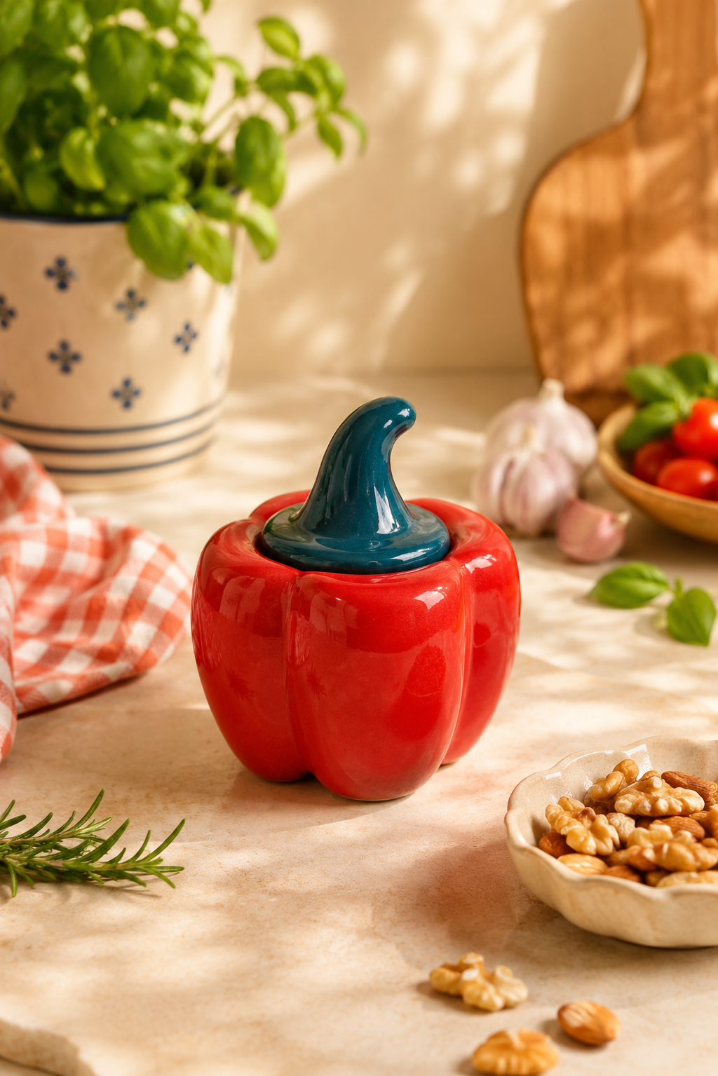 Bell Pepper/Capsicum Jar (Red)