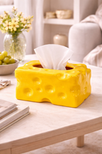 Cheddar Chunk Tissue Holder