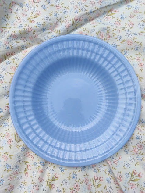 Blue Bloom Plate