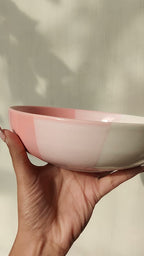 Pastel Pink Bowl