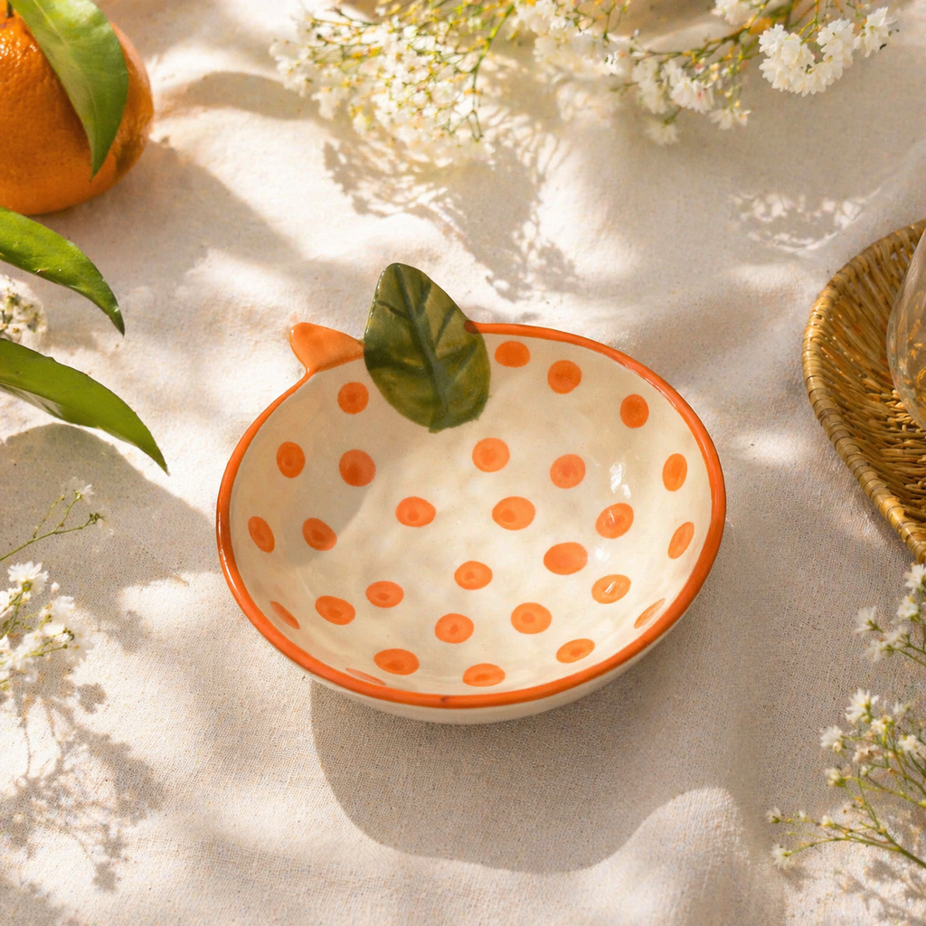 Sunny Citrus Orange Bowl