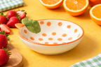 Sunny Citrus Orange Bowl
