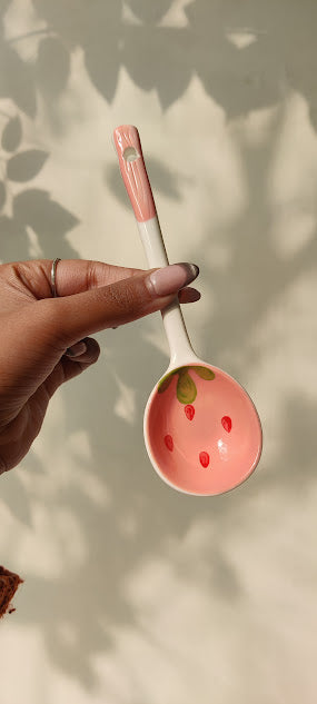 Pink Petal Spoon
