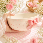 Blush Pink Bow Bowl