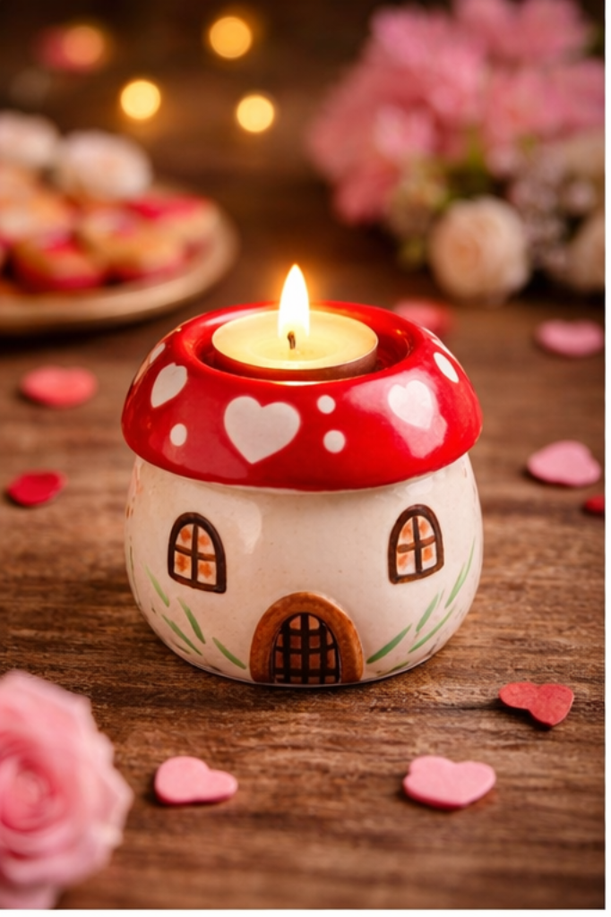 Sweetheart Cottage Candle Holder