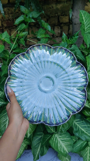 Blue Blossom Plate