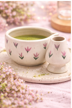 Lavender Bloom Matcha Set