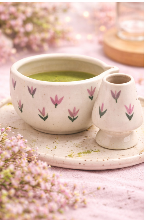 Lavender Bloom Matcha Set