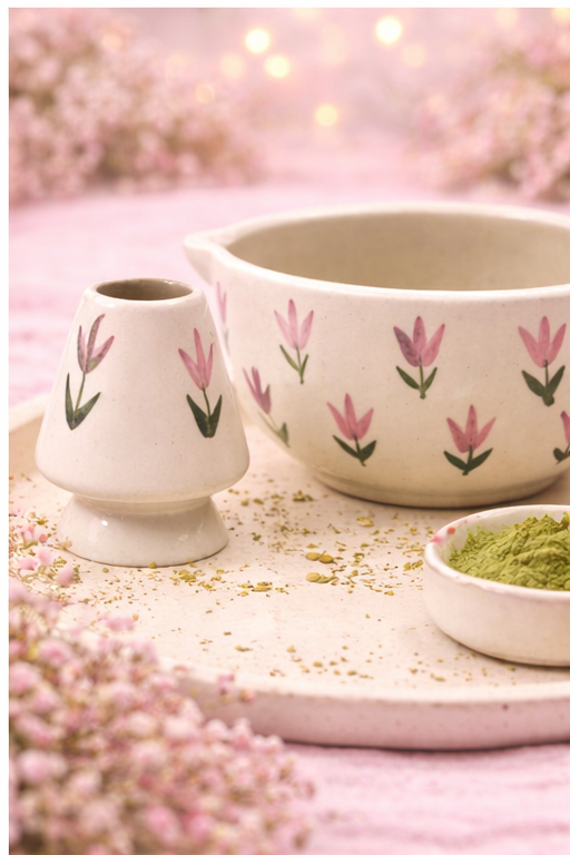 Lavender Bloom Matcha Set