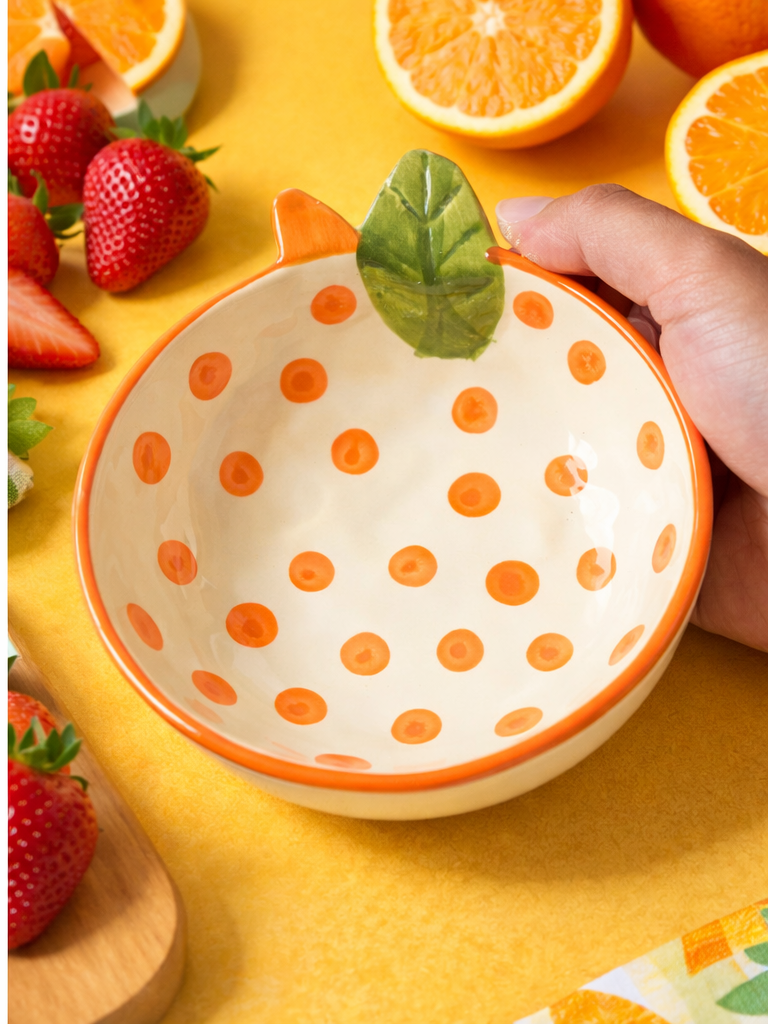 Sunny Citrus Orange Bowl