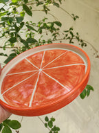 𝙷𝚊𝚗𝚍 𝚙𝚊𝚒𝚗𝚝𝚎𝚍 𝙾𝚛𝚊𝚗𝚐𝚎 𝙿𝚕𝚊𝚝𝚎