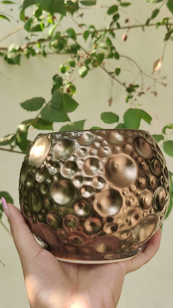 Golden Ember Pot