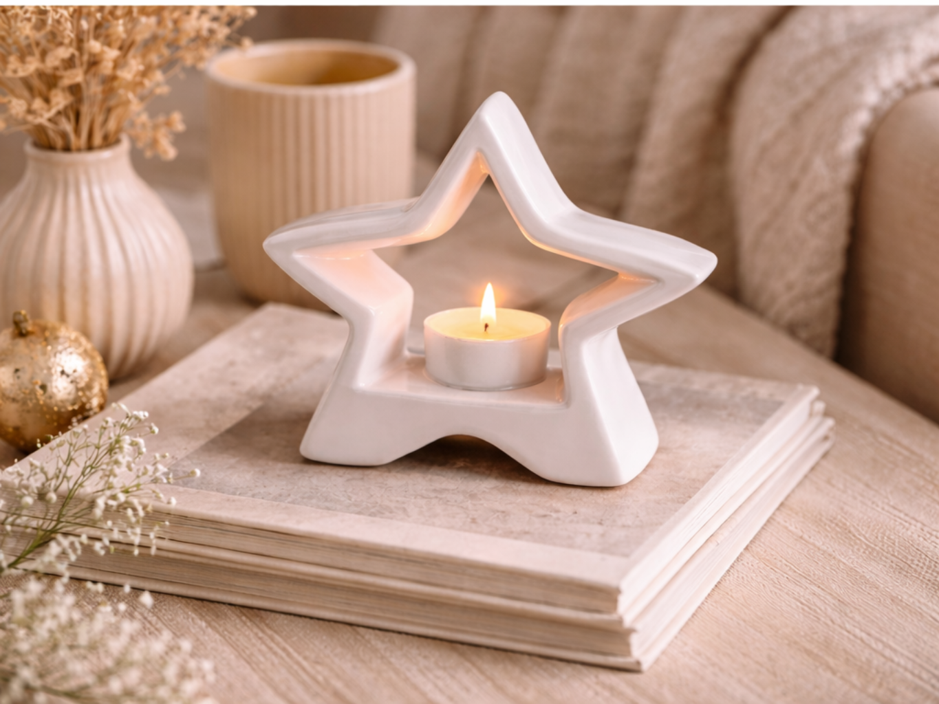 Starlight Glow Candle Holder